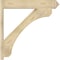 Ekena Millwork Legacy Arts & Crafts Rough Sawn Outlooker, Douglas Fir, 8"W x 44"D x 44"H OUT08X44X44LEC03RDF - alternate 2